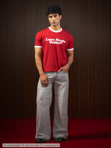 MEN'S RINGER TEE RED