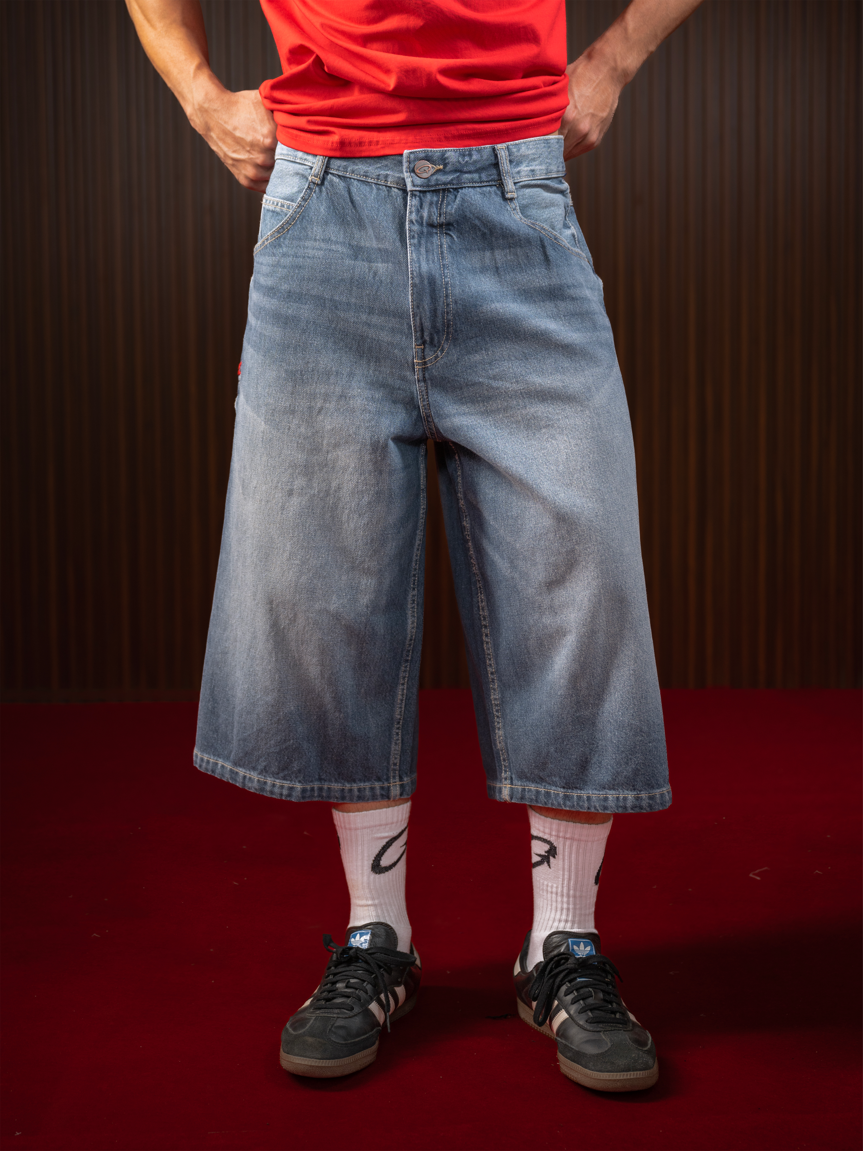 MEN'S JORTS BLUE