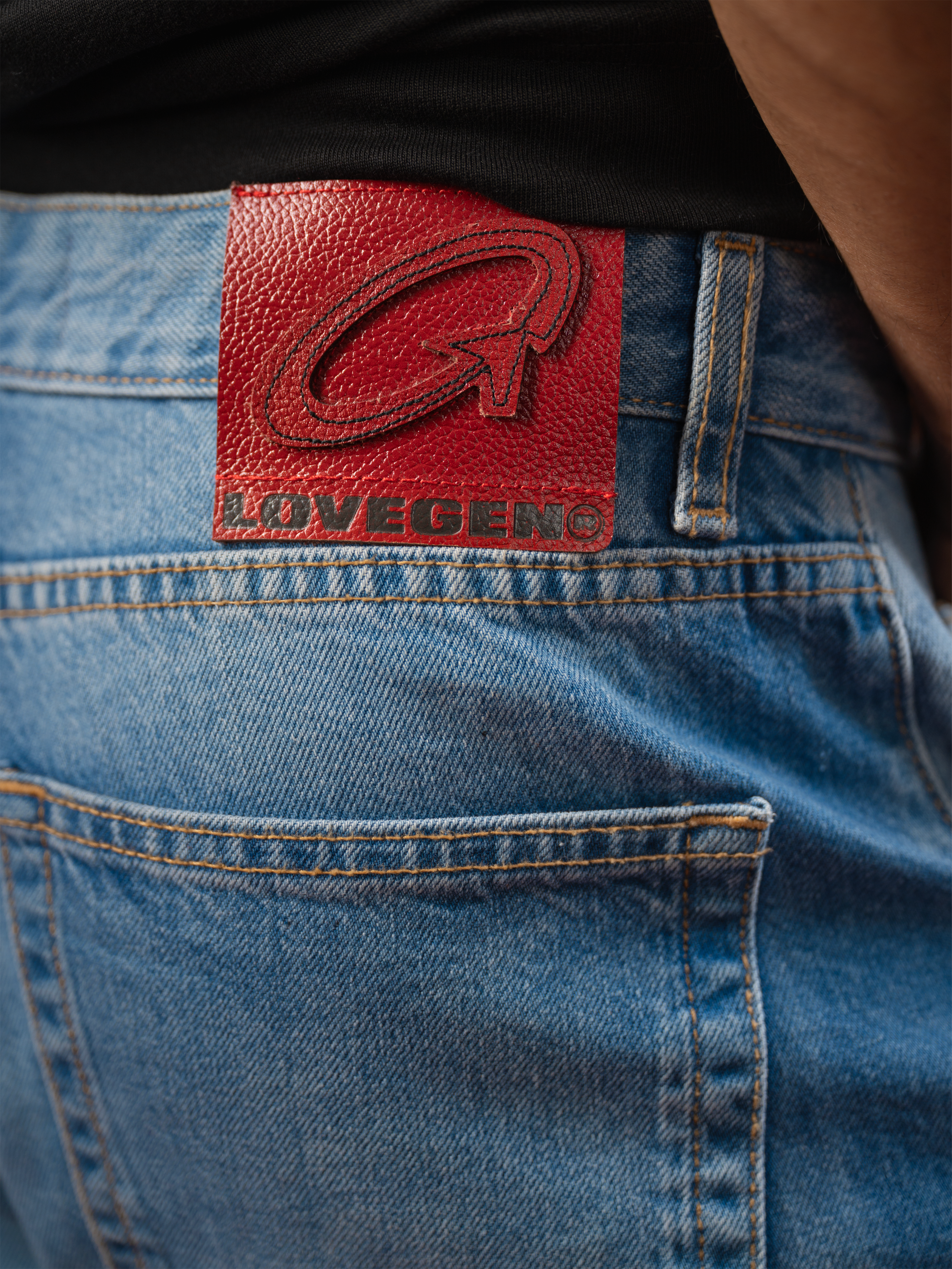 MEN'S BOOTCUT JEANS MID BLUE