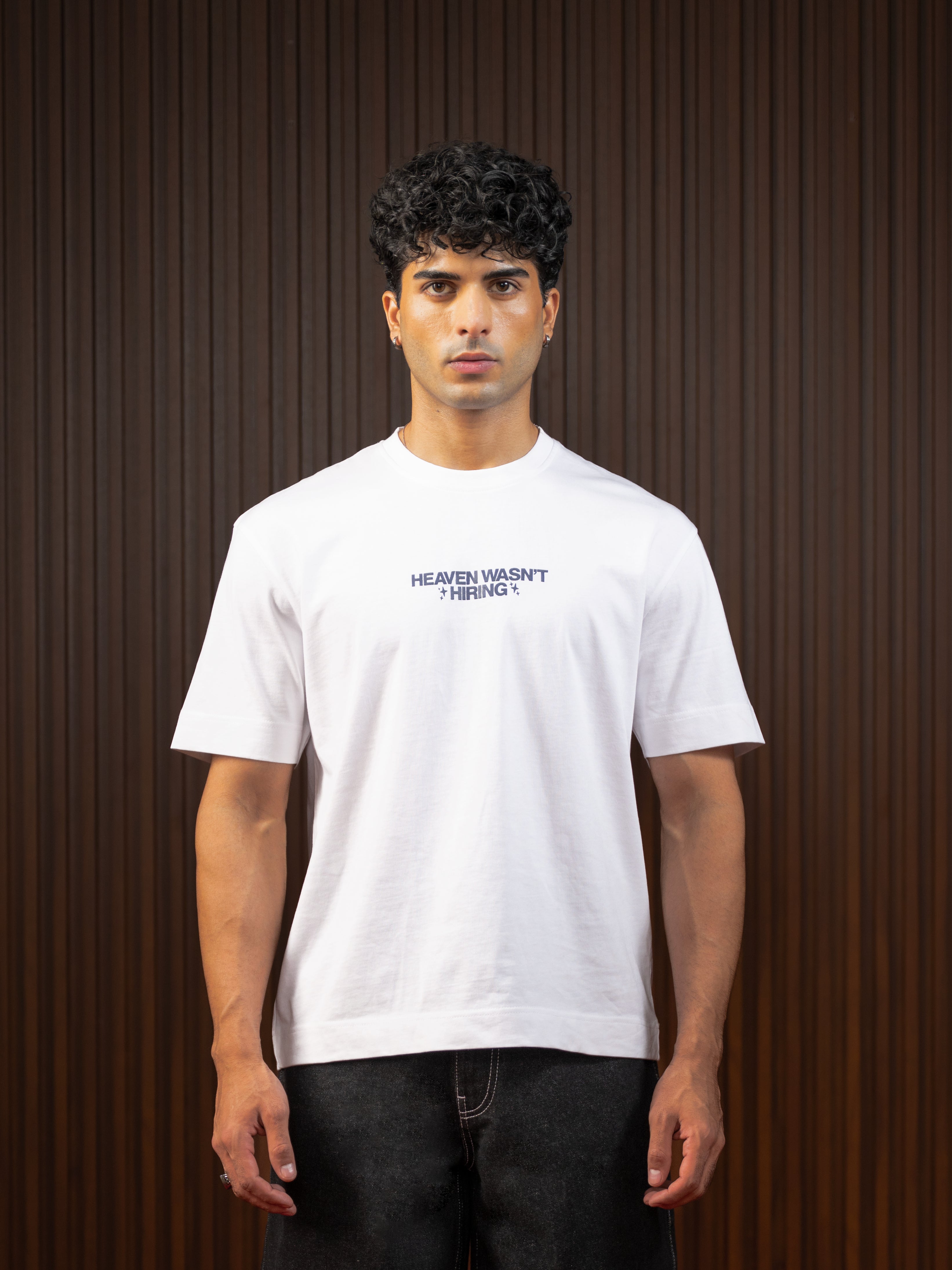 MEN'S SITAR TEE WHITE