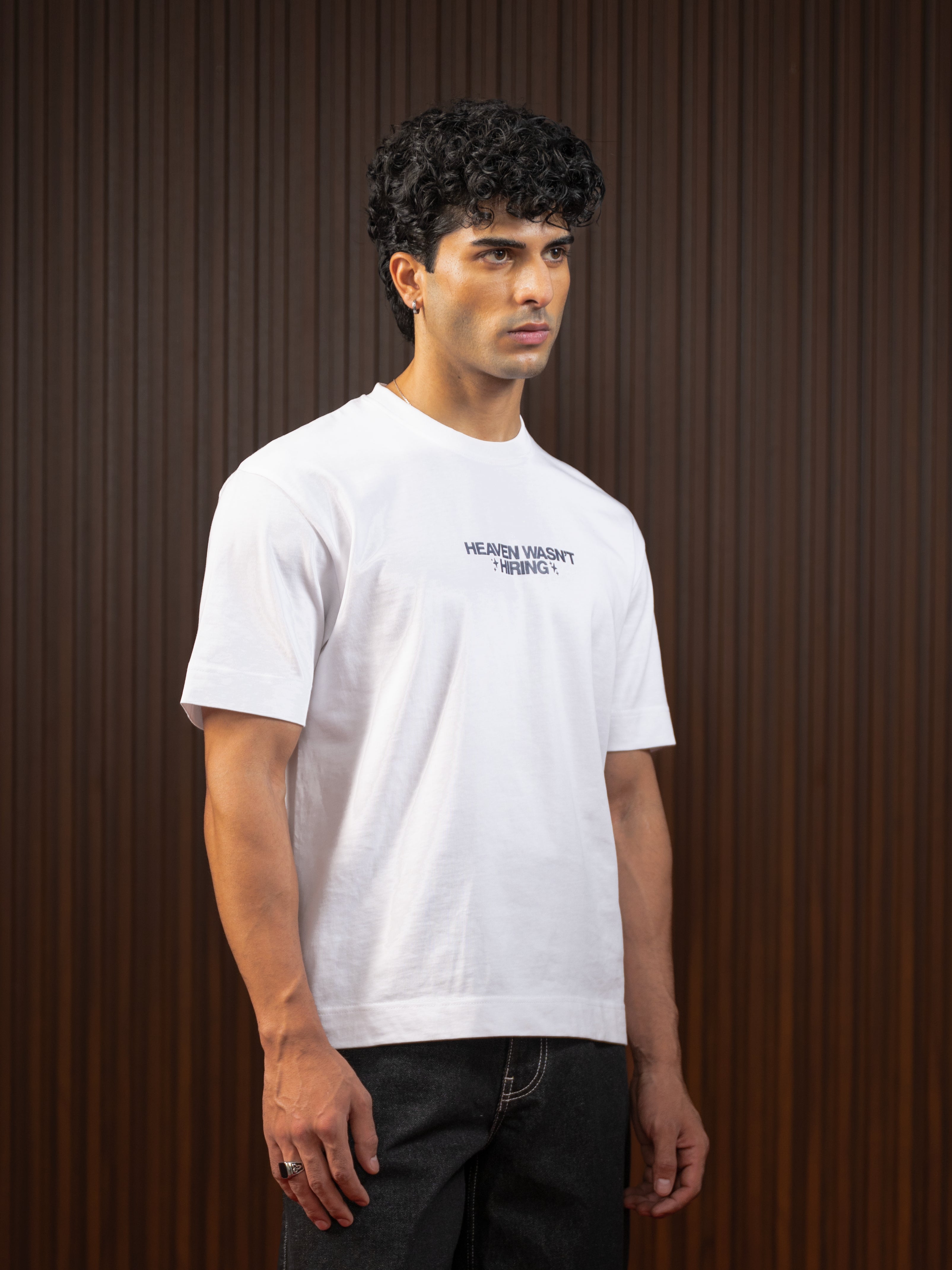 MEN'S SITAR TEE WHITE