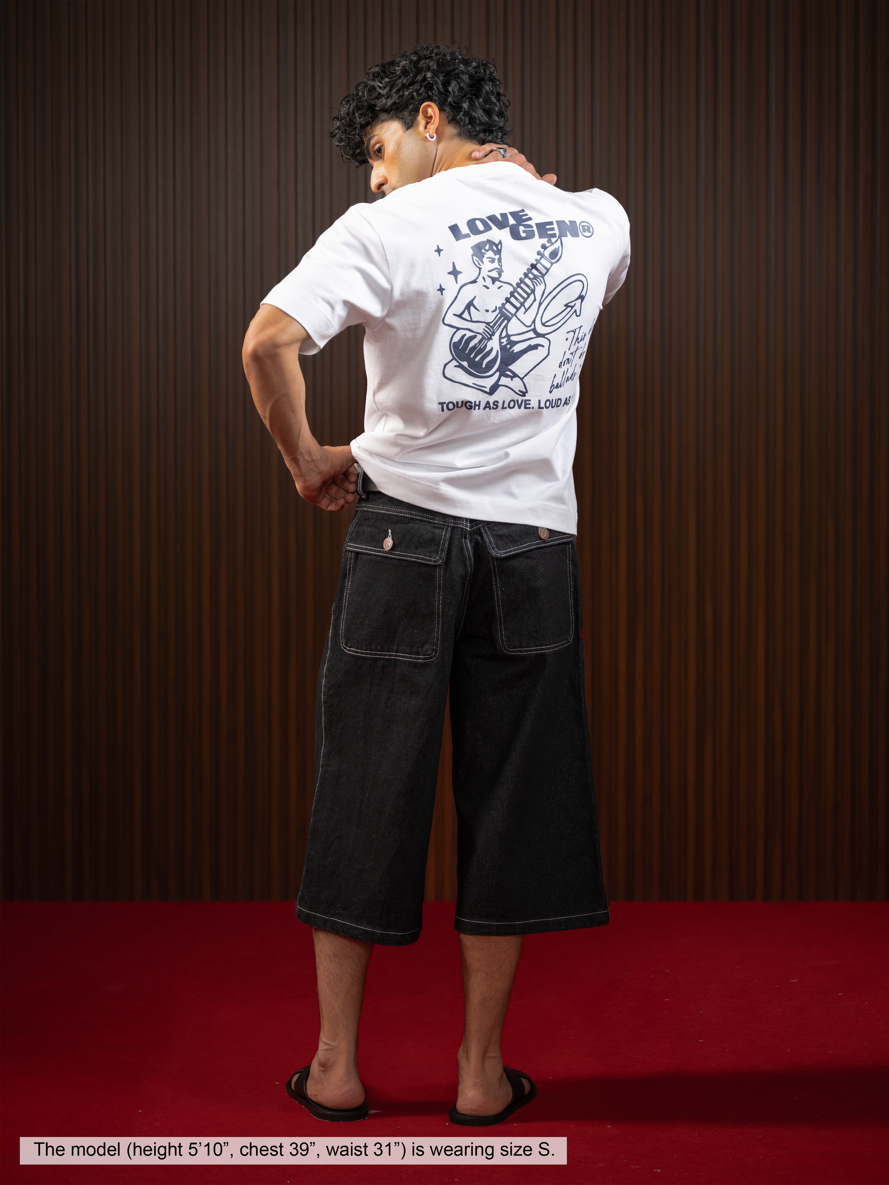 MEN'S SITAR TEE WHITE