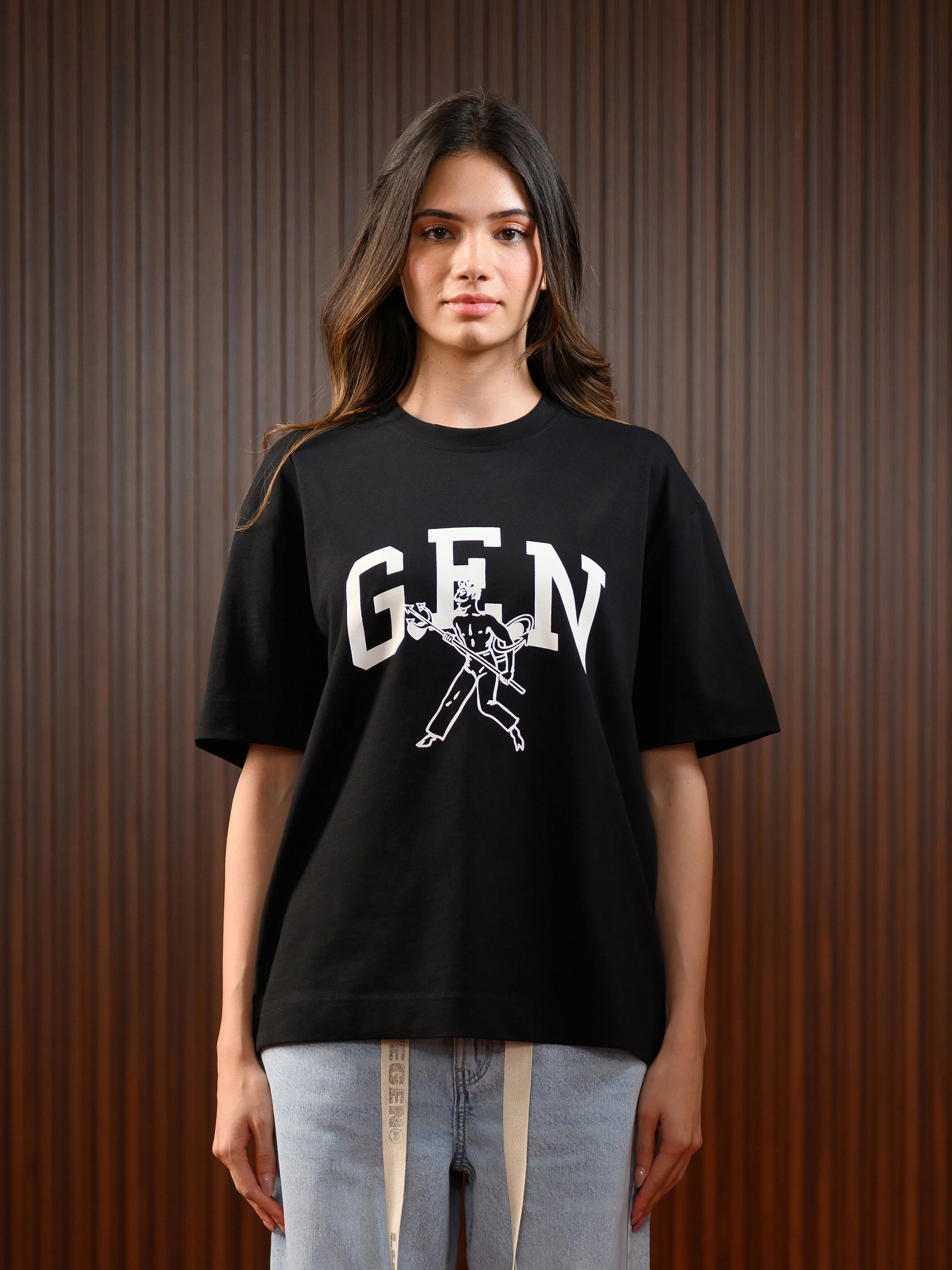 WOMEN'S GEN TEE BLACK