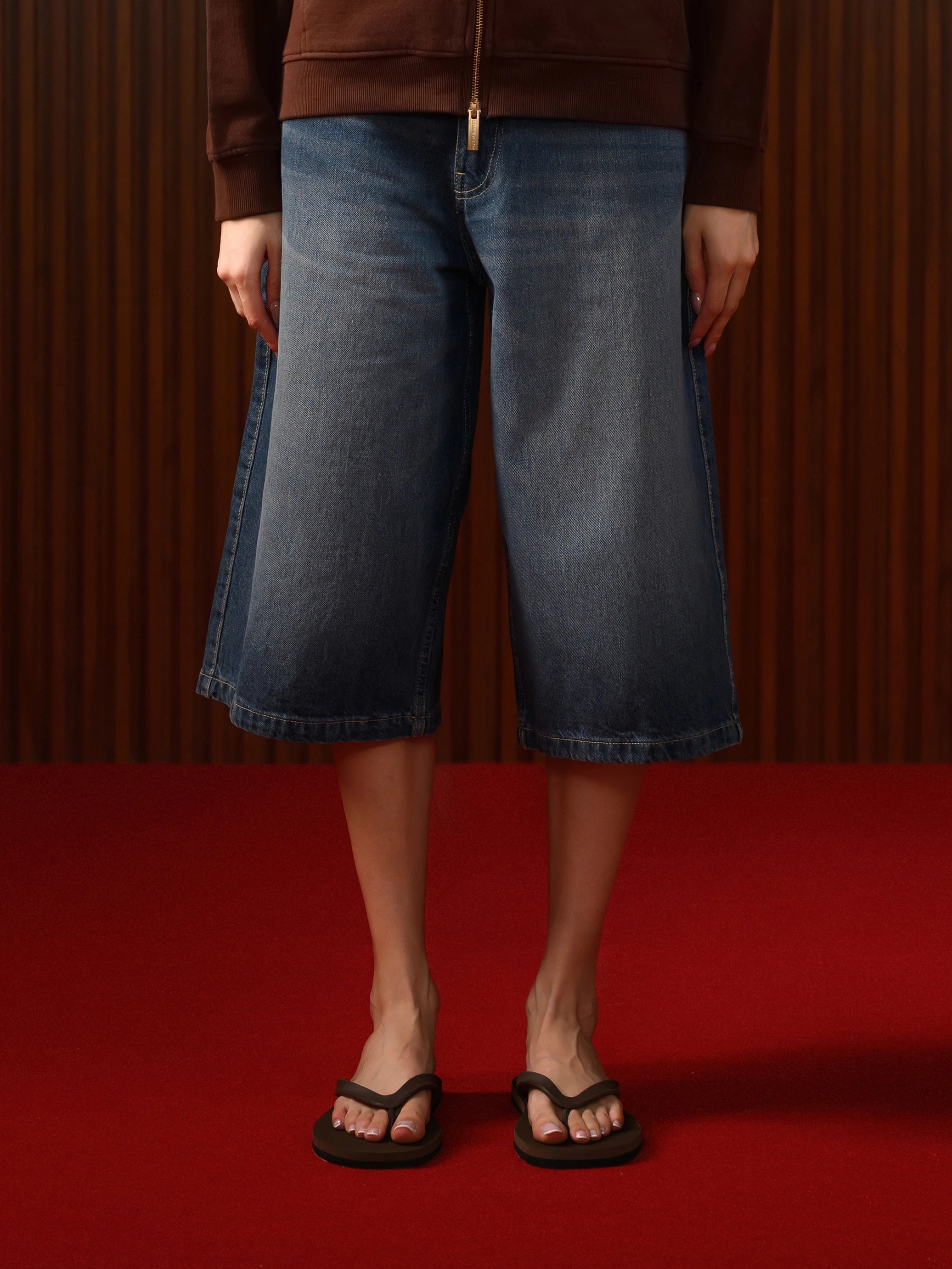 WOMEN'S JORTS BLUE