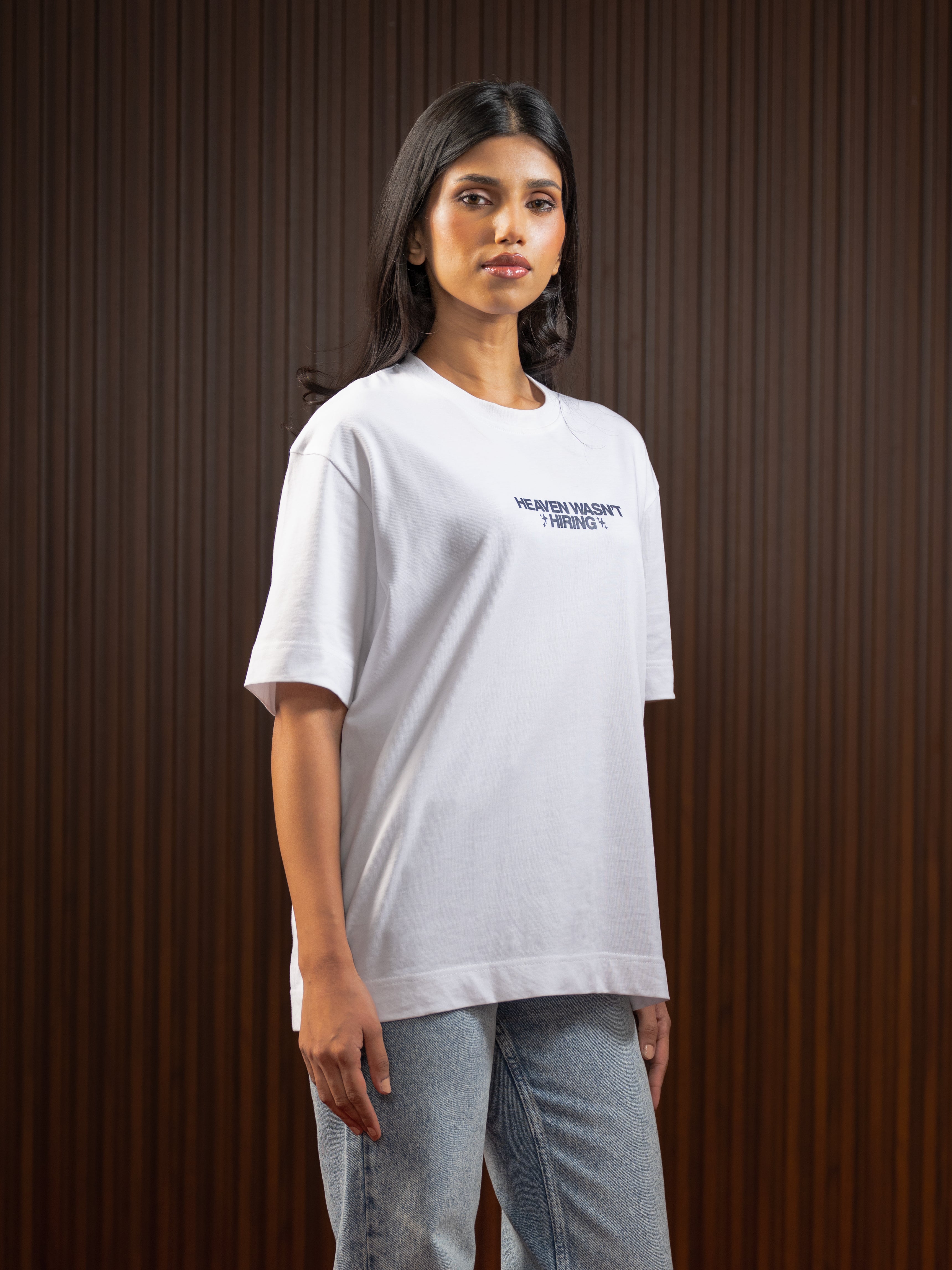 WOMEN'S SITAR TEE WHITE