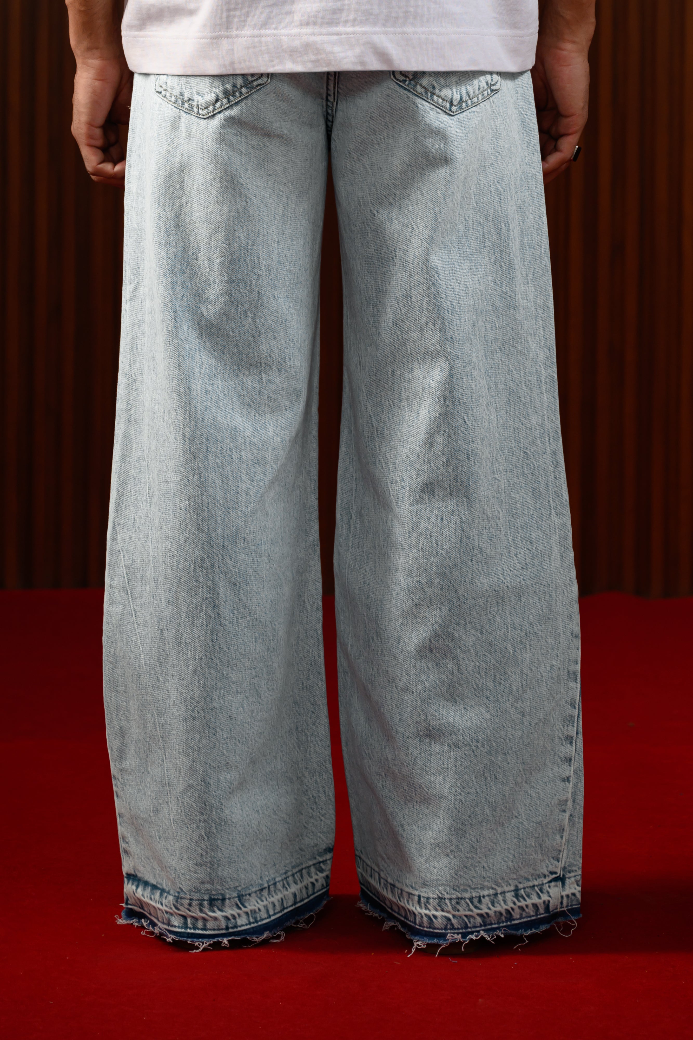 MEN'S BOOTCUT JEANS LIGHT BLUE