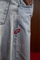 MEN'S BOOTCUT JEANS LIGHT BLUE