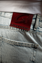 MEN'S BOOTCUT JEANS LIGHT BLUE