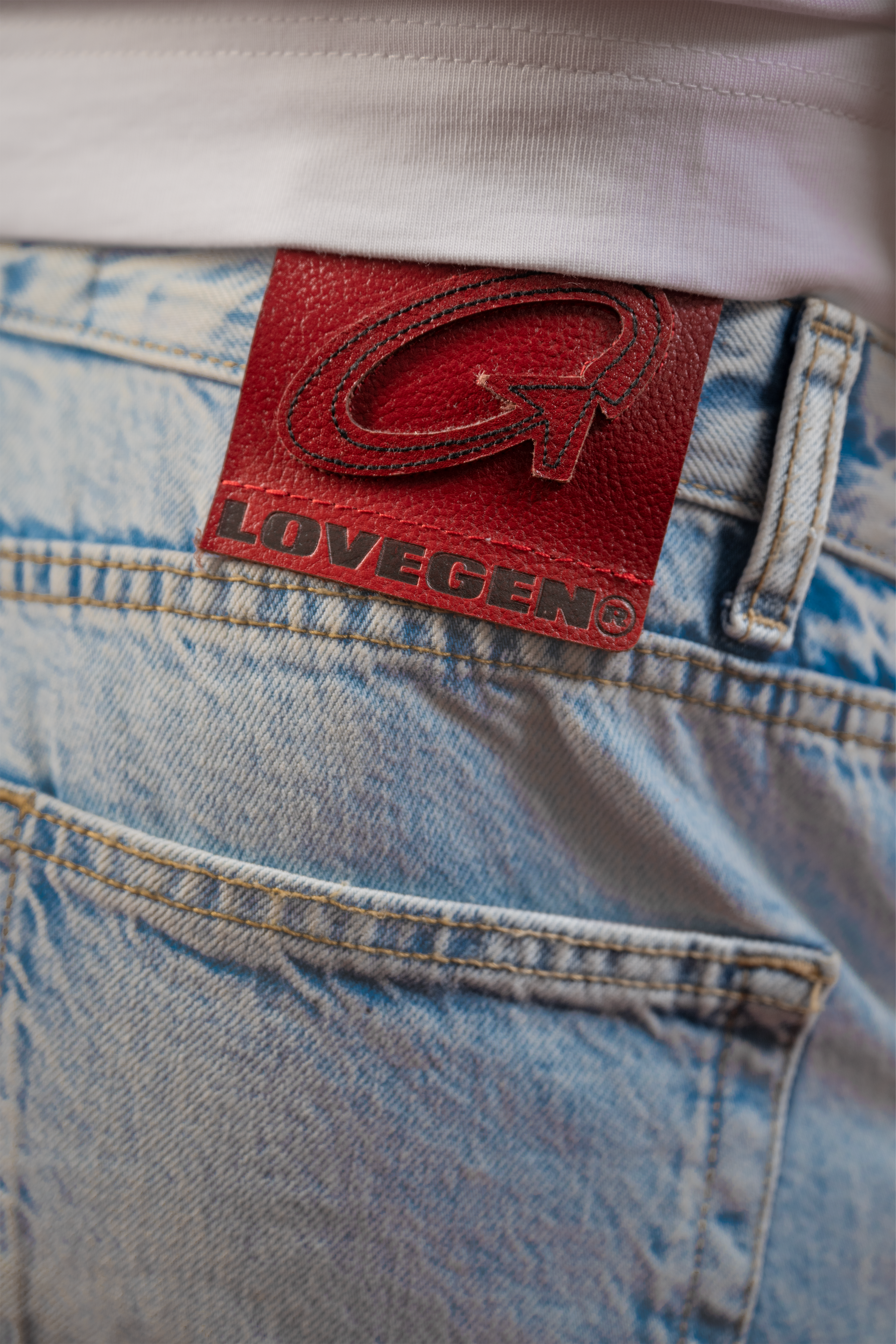 MEN'S BOOTCUT JEANS LIGHT BLUE