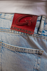MEN'S BOOTCUT JEANS LIGHT BLUE