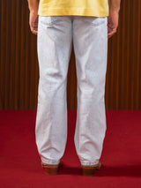 Men's Straight Jeans Ice Blue
