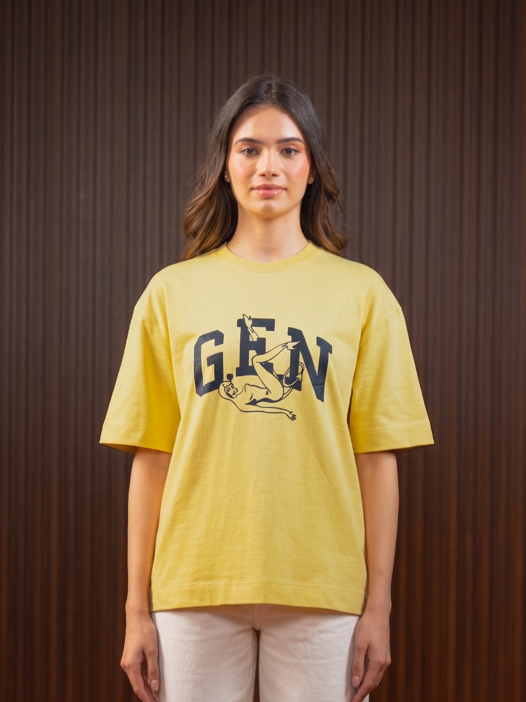 WOMEN'S GEN TEE YELLOW