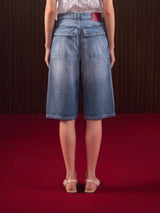 WOMEN'S JORTS BLUE
