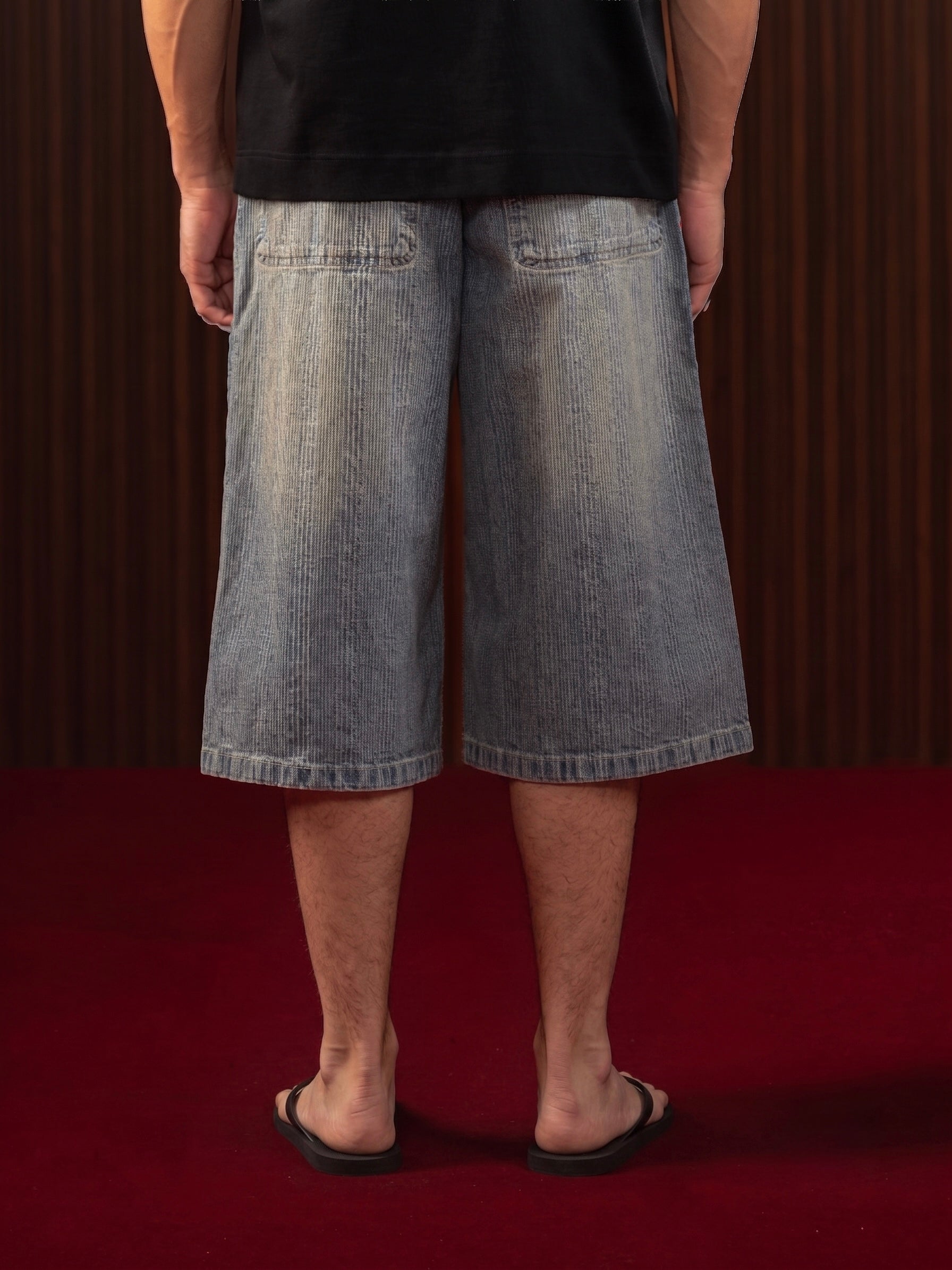 MEN'S TEXTURED JORTS