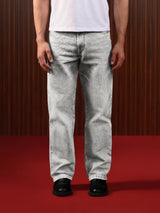 Men's Straight Jeans Grey
