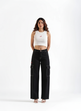 Utility Black Cargos