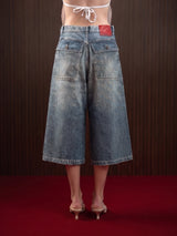 WOMEN'S JORTS BLUE
