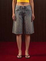 WOMEN'S TEXTURED JORTS