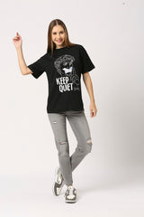 Women's Black Dark Style Tee