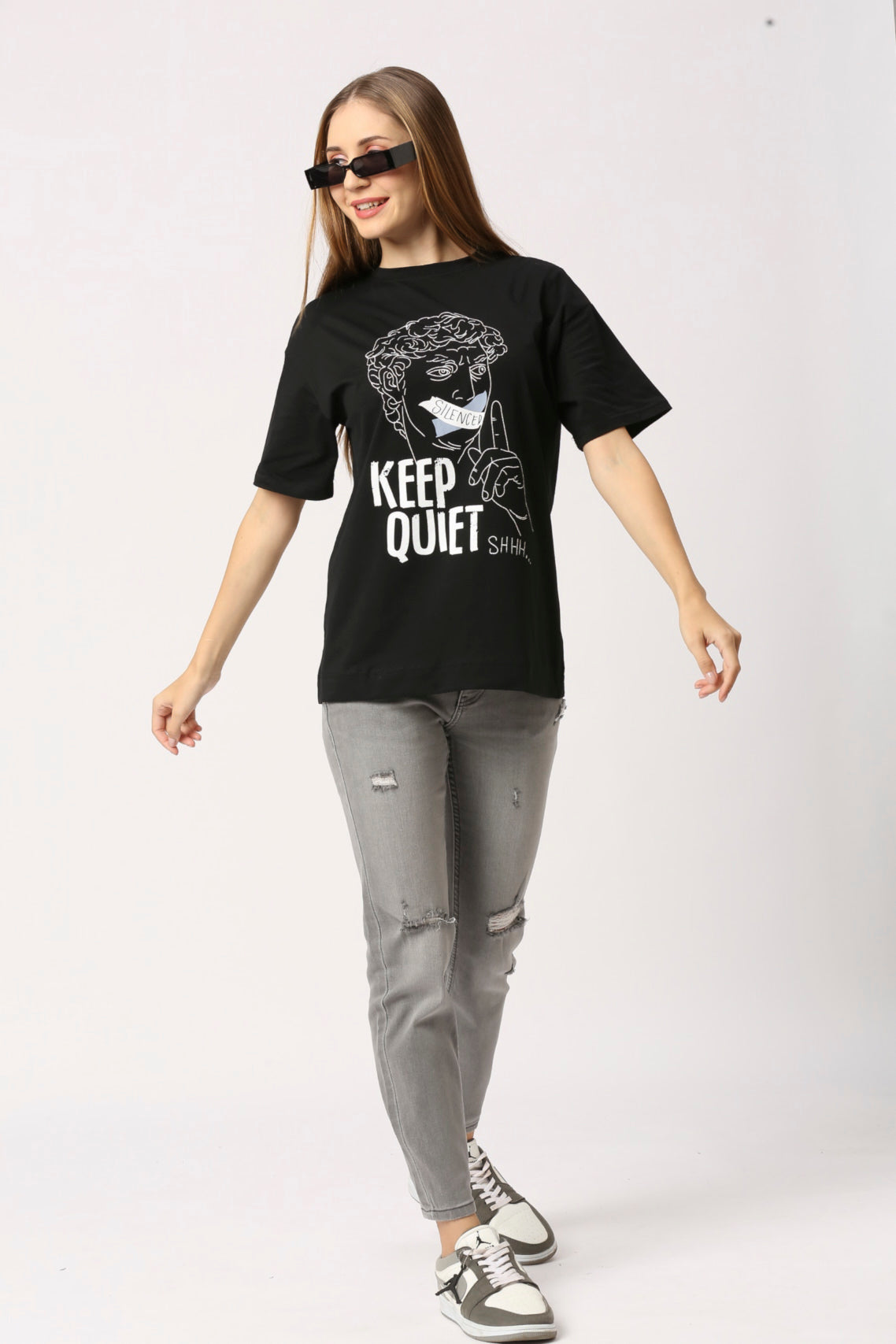 Women's Black Dark Style Tee