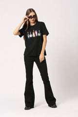 Women's Black Statement T-Shirt