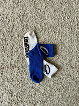 Gen Socks [Pack of 2] Blue & White