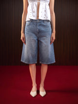 WOMEN'S JORTS BLUE