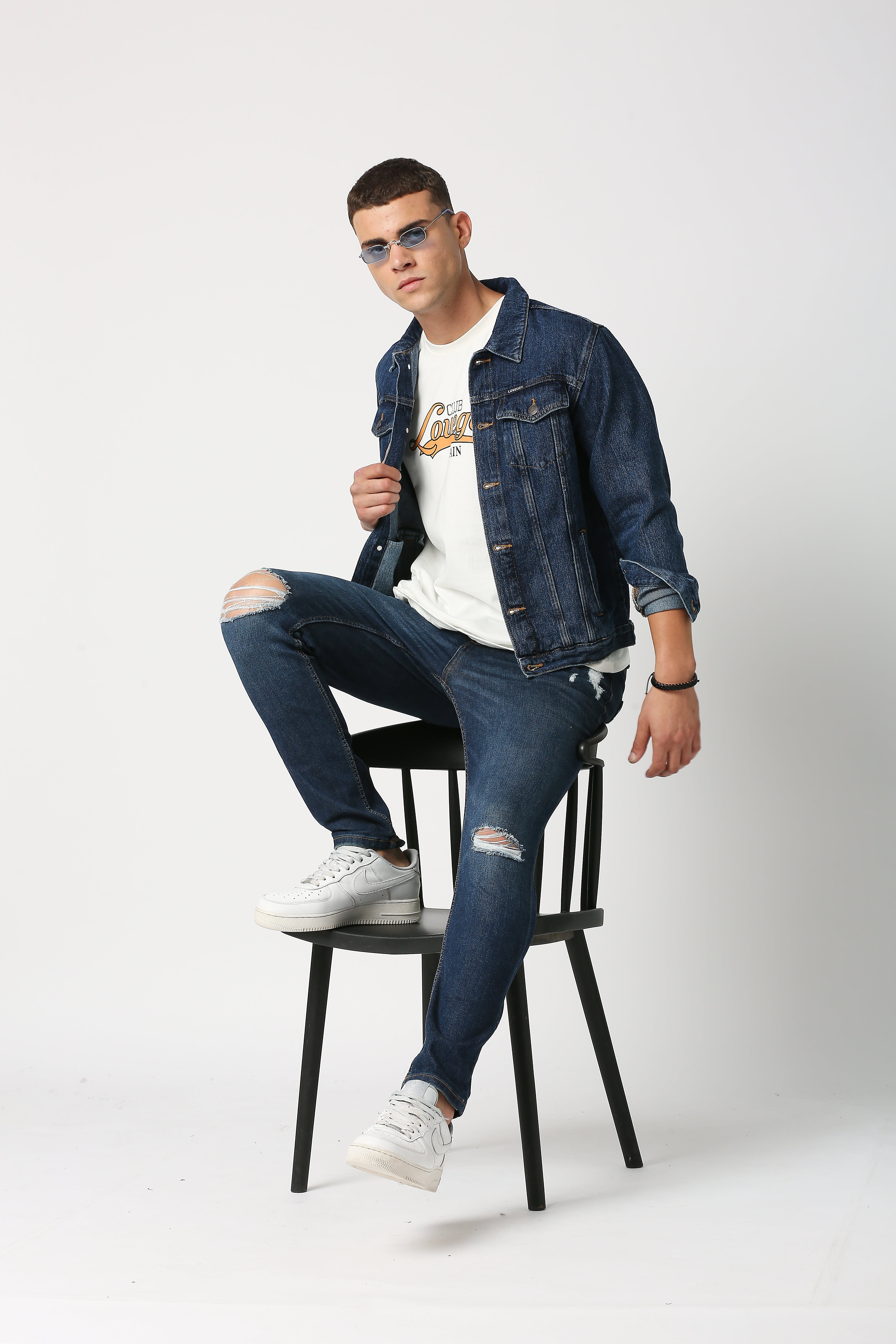 LUCID-A ROUND NECK SHORT SLEEVE OVERSIZE T-SHIRT WITH PRINT
