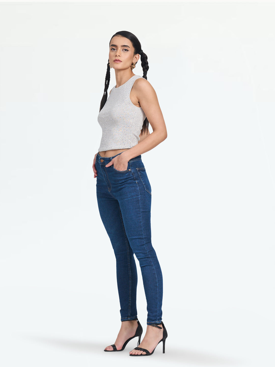 Women's  Ibiza Highwaist Skinny Fashion Jeans