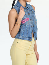 Boston Denim Vest Jacket