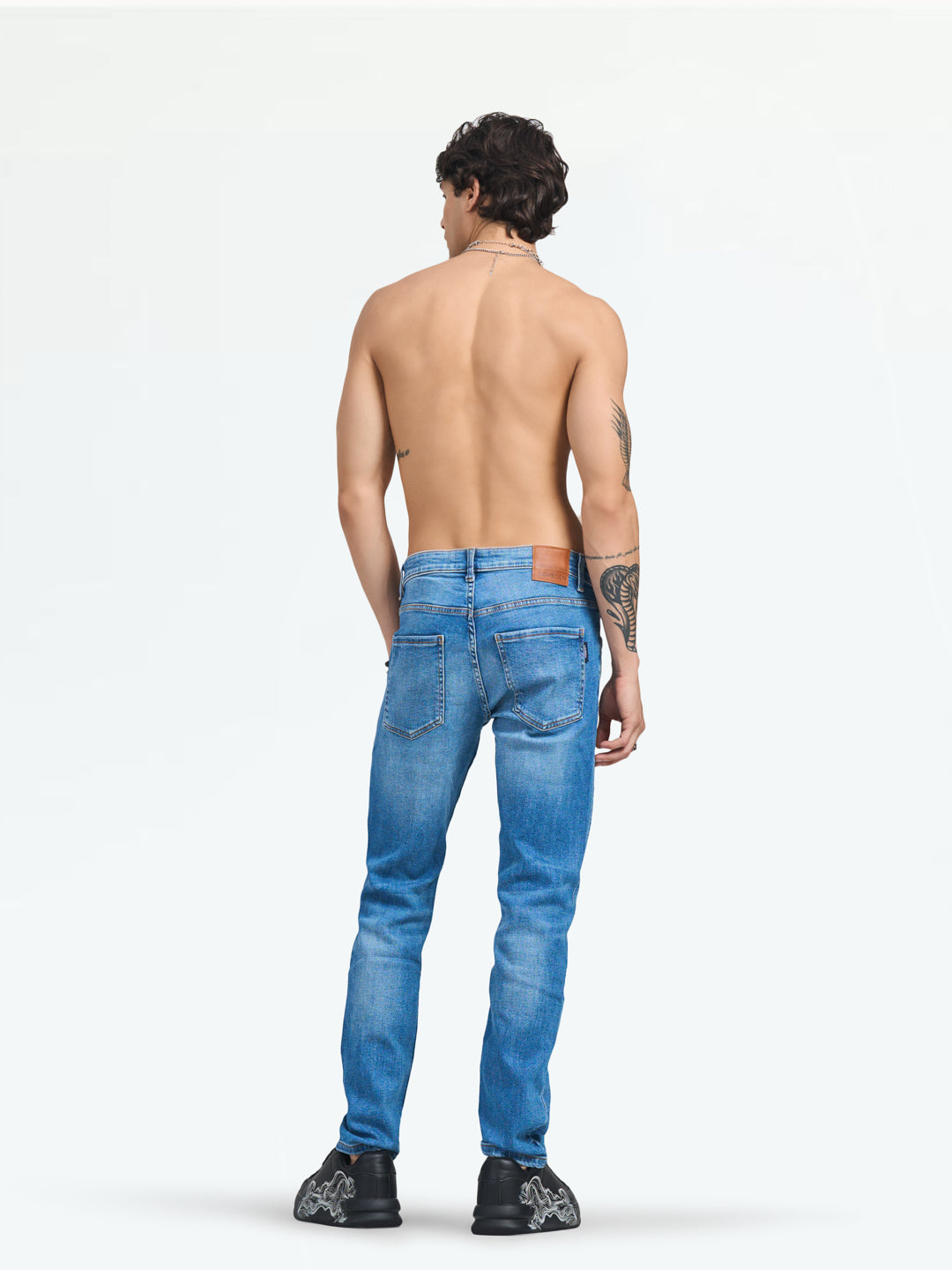 Men's Mid Blue Cruz Jeans