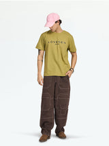 Men's Olive Oversize Tee