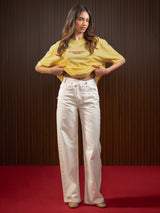 WOMEN'S SITAR TEE YELLOW