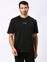 Men's Black T-shirt  Radium Head