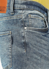 Vintage Mid Blue Cruz Skinny Fit Basic Jeans