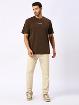 Men's Brown T-shirt  Globe