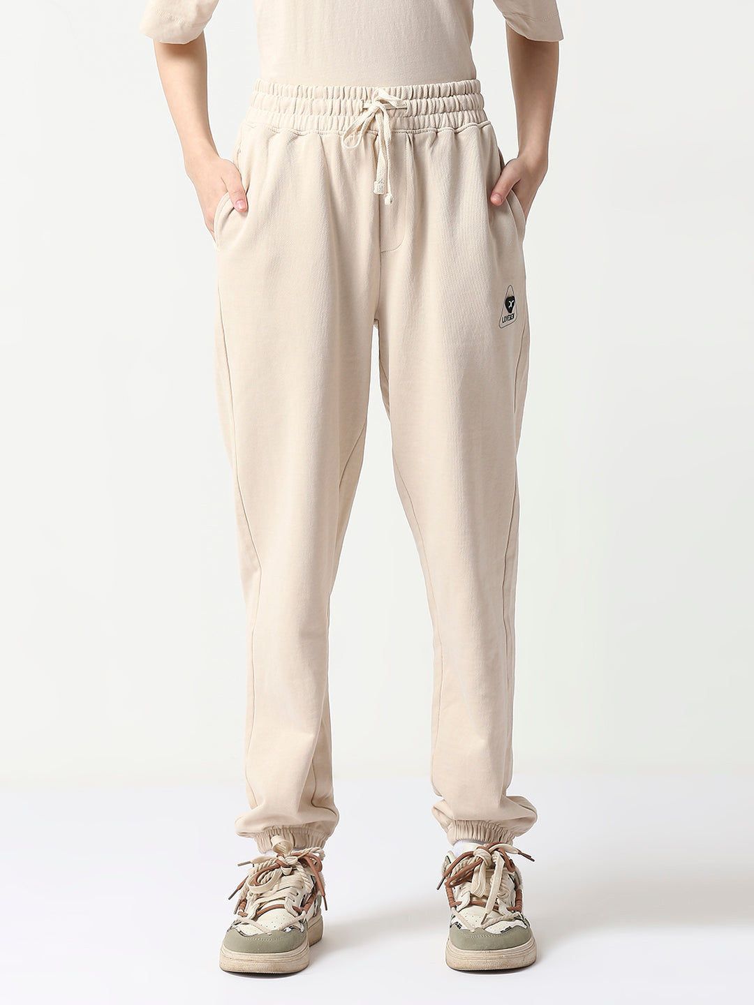 DR Beige Monochrome Jogger