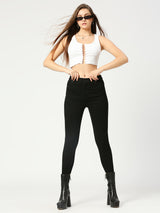 Hanoi High waist Tube Skinny Jeans