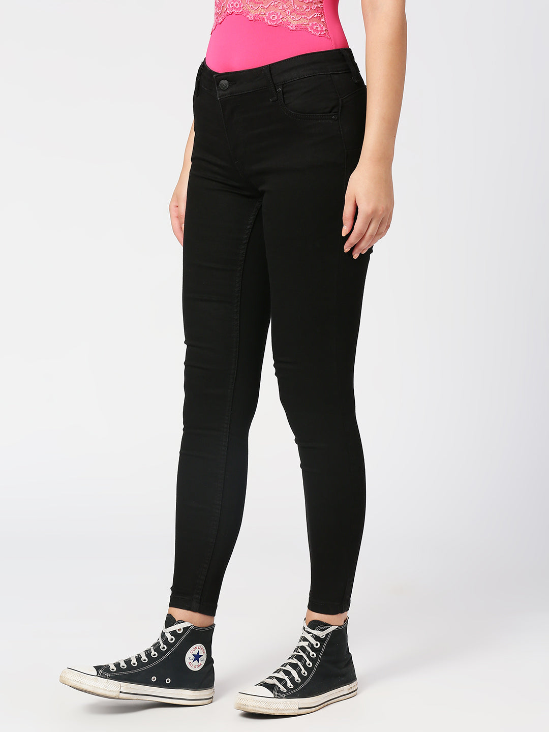 Women's Black Montreal Push Up Jeans