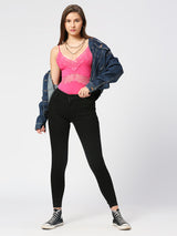 Women's Black Montreal Push Up Jeans