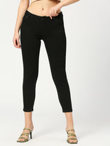 Women's Black Paris Highwaist Skinny Jeans