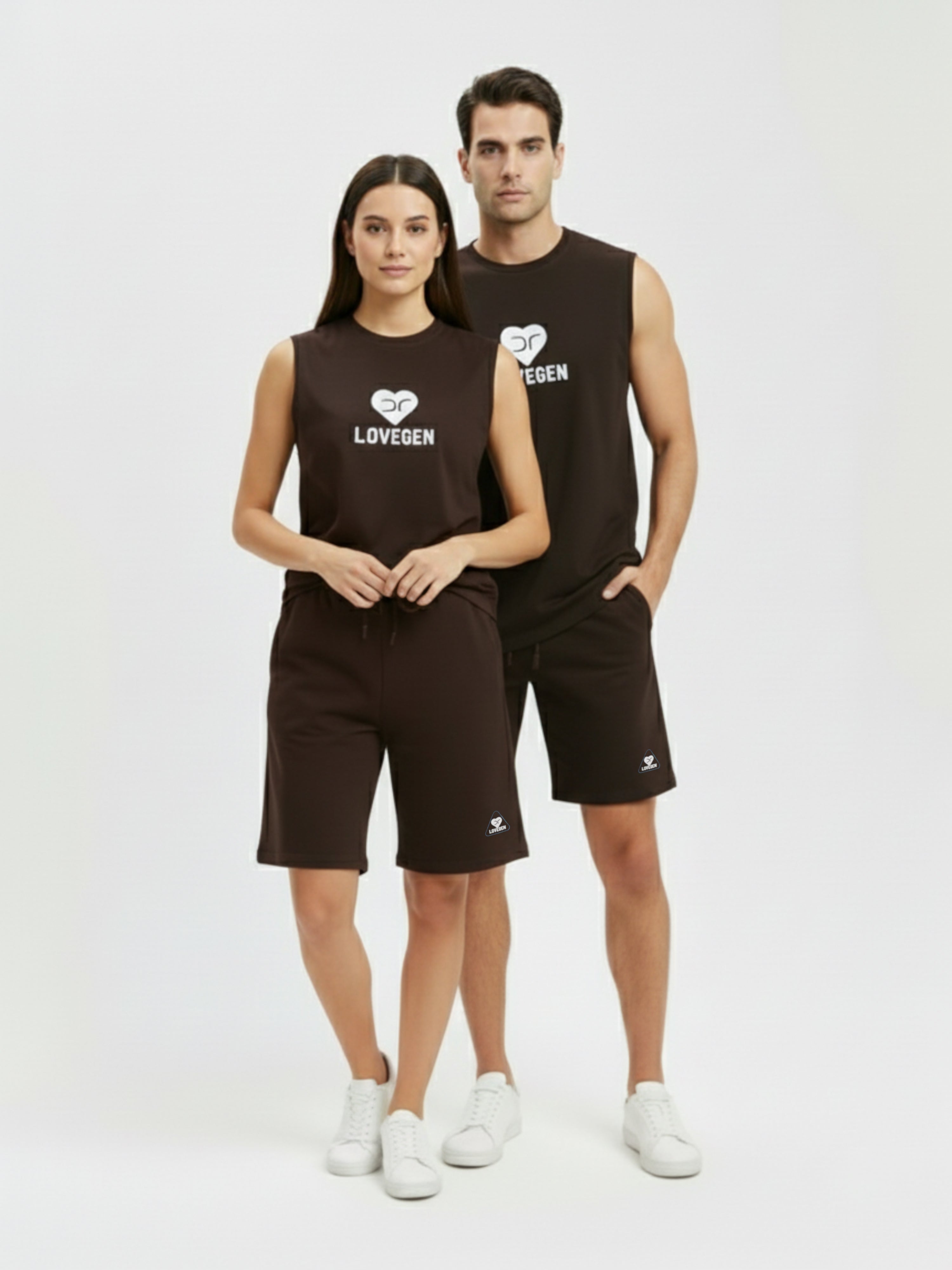 DR Brown Monochrome Shorts
