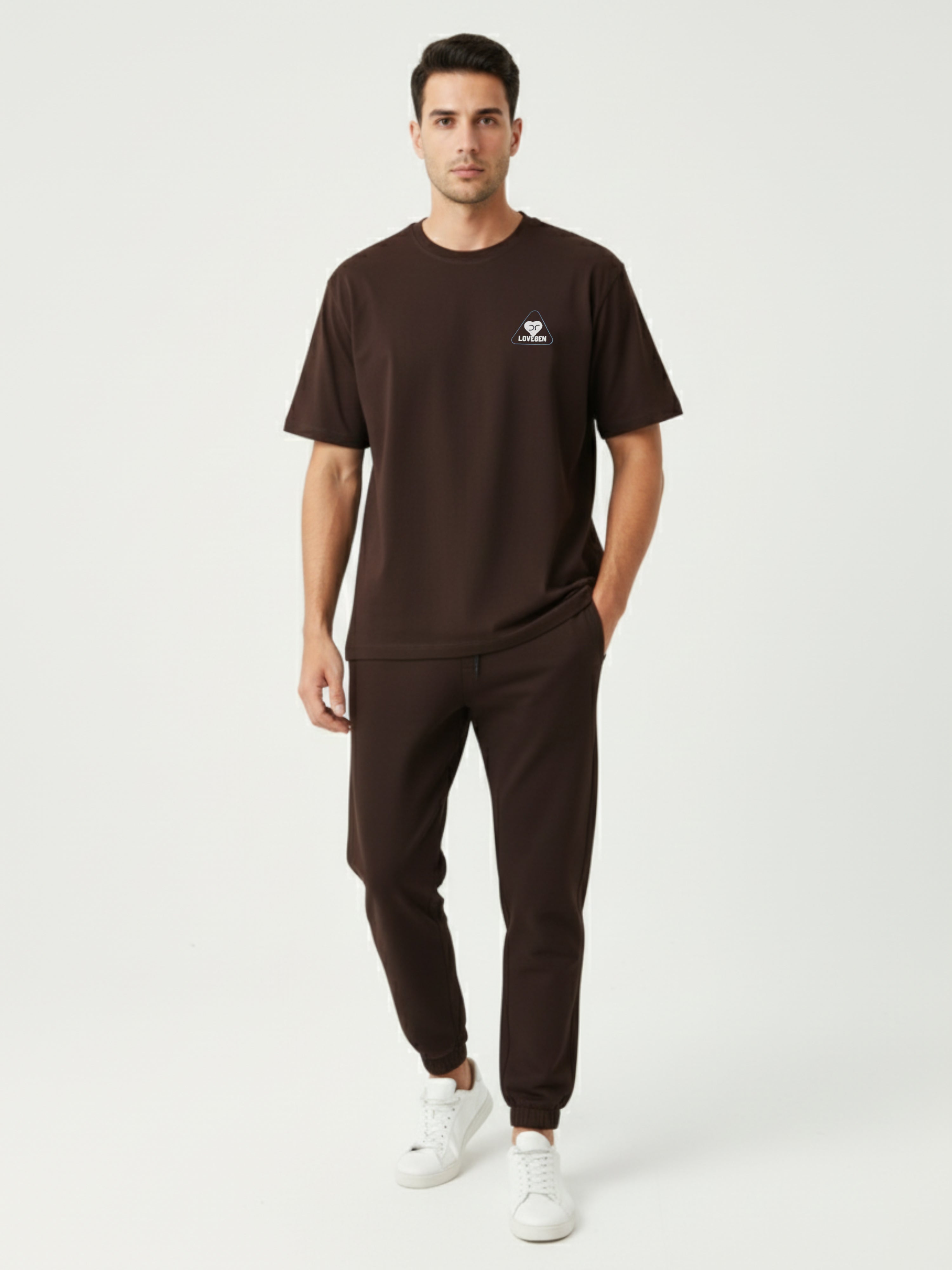 DR Brown Monochrome Jogger