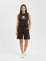 DR Brown Monochrome Sleeveless T-shirt