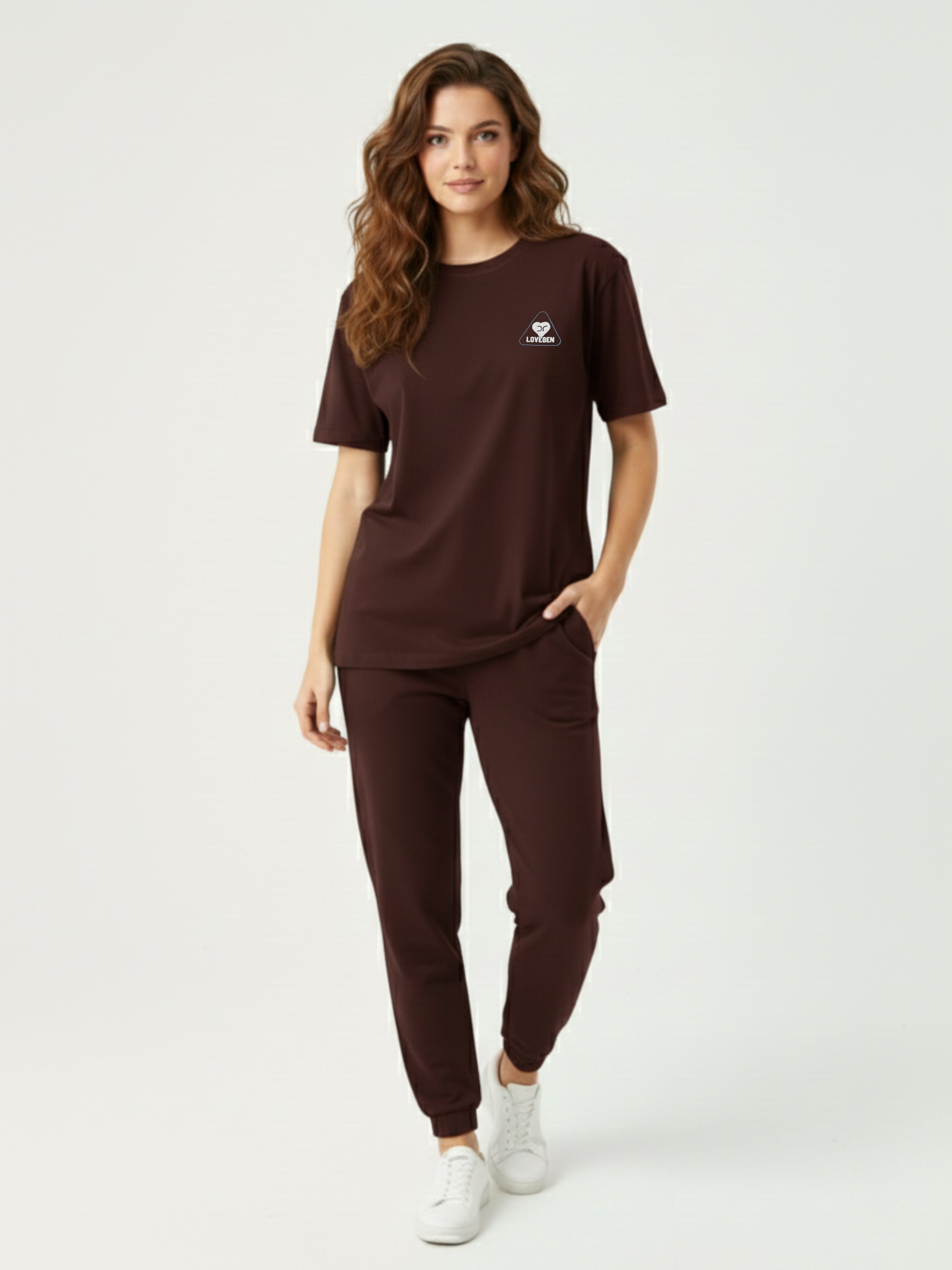 DR Brown Monochrome Jogger
