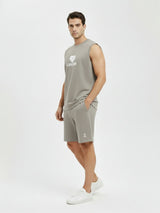 DR Grey Monochrome Sleeveless T-shirt