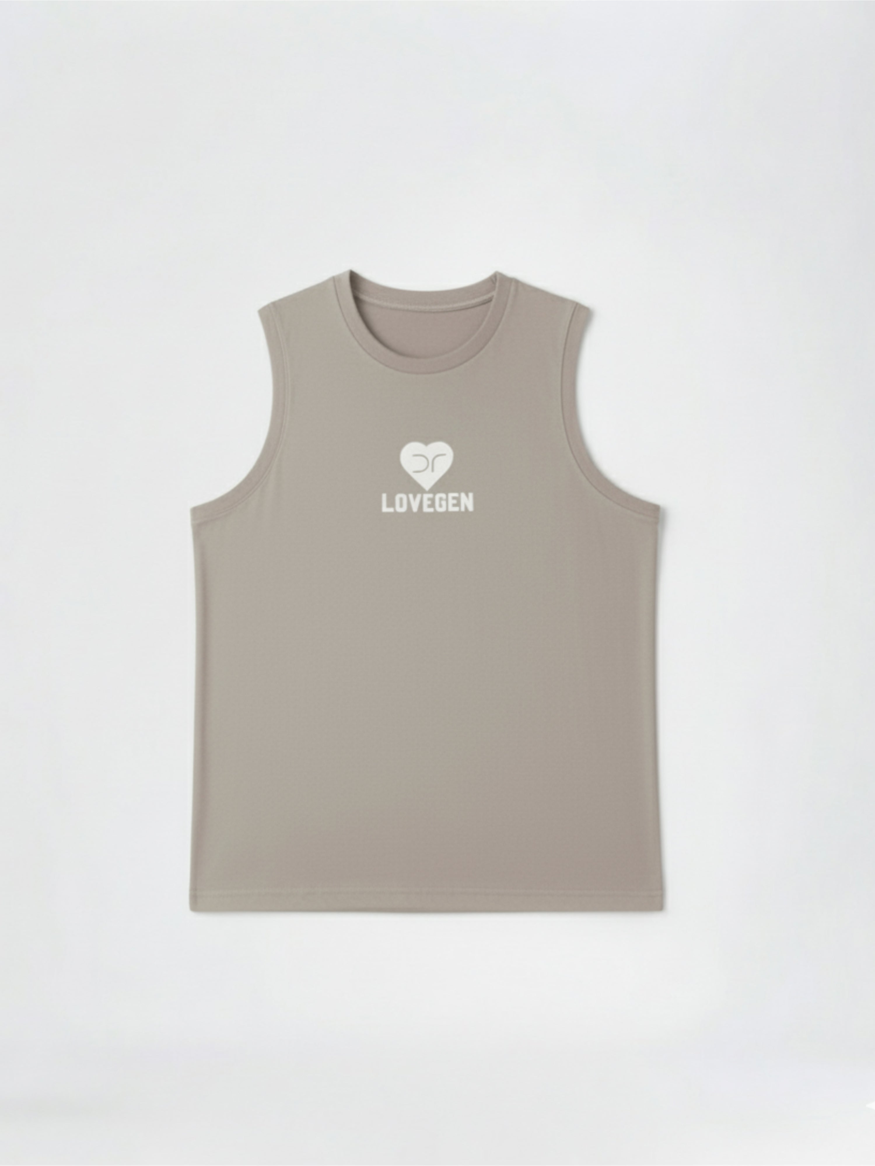 DR Grey Monochrome Sleeveless T-shirt