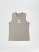 DR Grey Monochrome Sleeveless T-shirt
