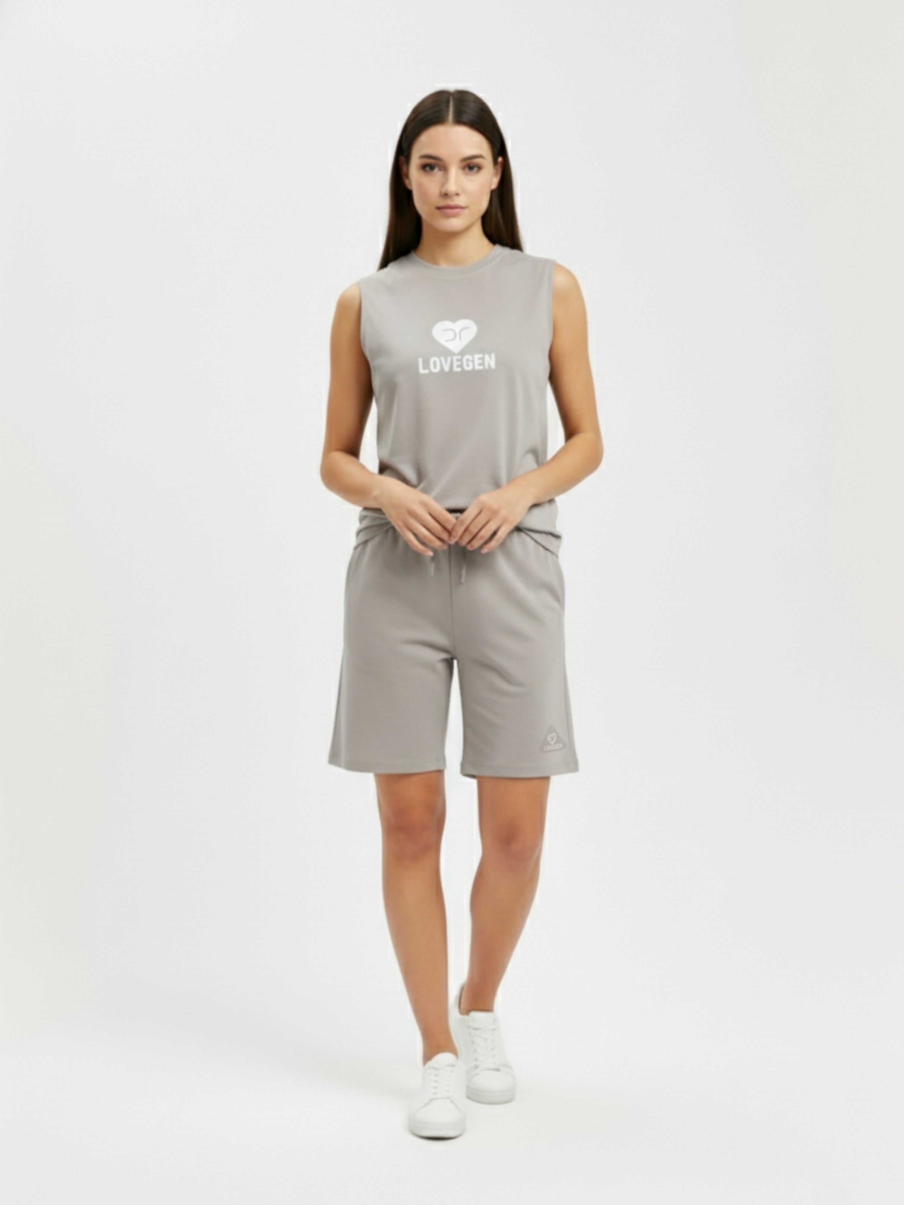 DR Grey Monochrome Shorts