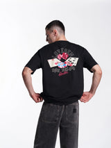 Unisex High Roller Black Tee